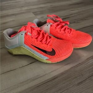 Neon Nike Metcons 6